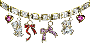 Gif animé bijoux collier